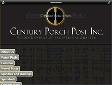 Tablet Screenshot of centuryporchpost.com